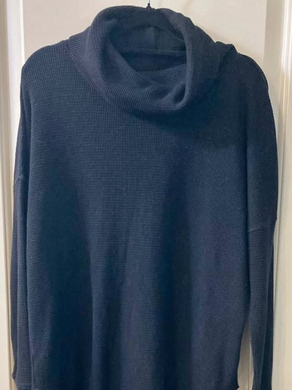 Babaton Cowlneck Waffle Sweater